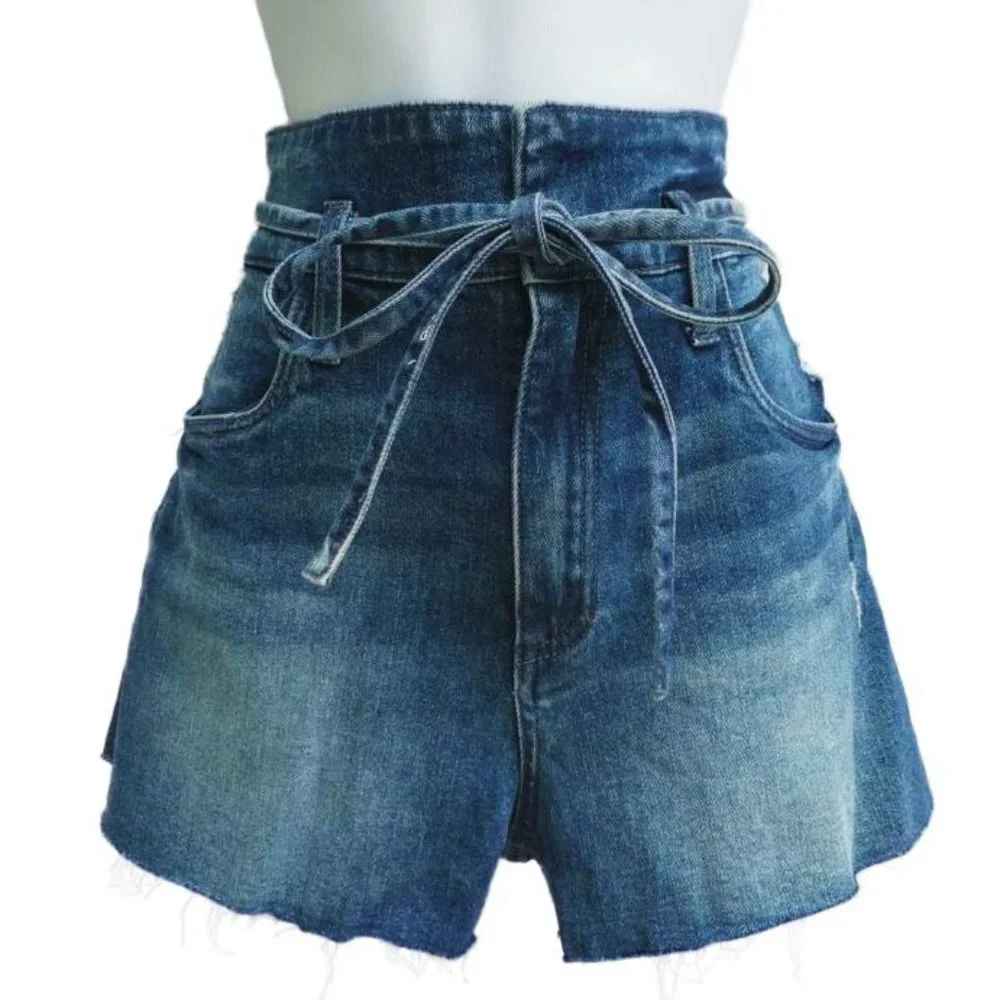Kut From The Kloth Denim Shorts Juniper High Rise Short Cotton Spandex 4